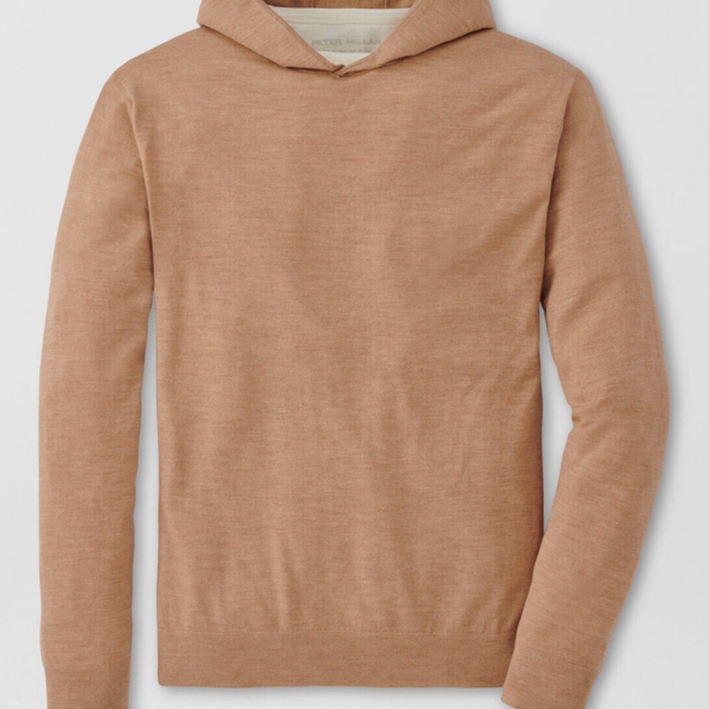 Men's Beige Long Sleeve Sweater
